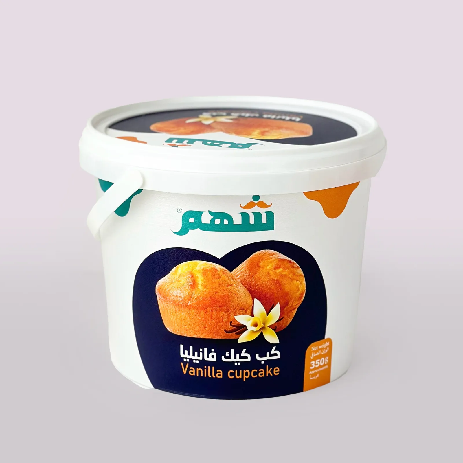 كب كيك فانيليا 
