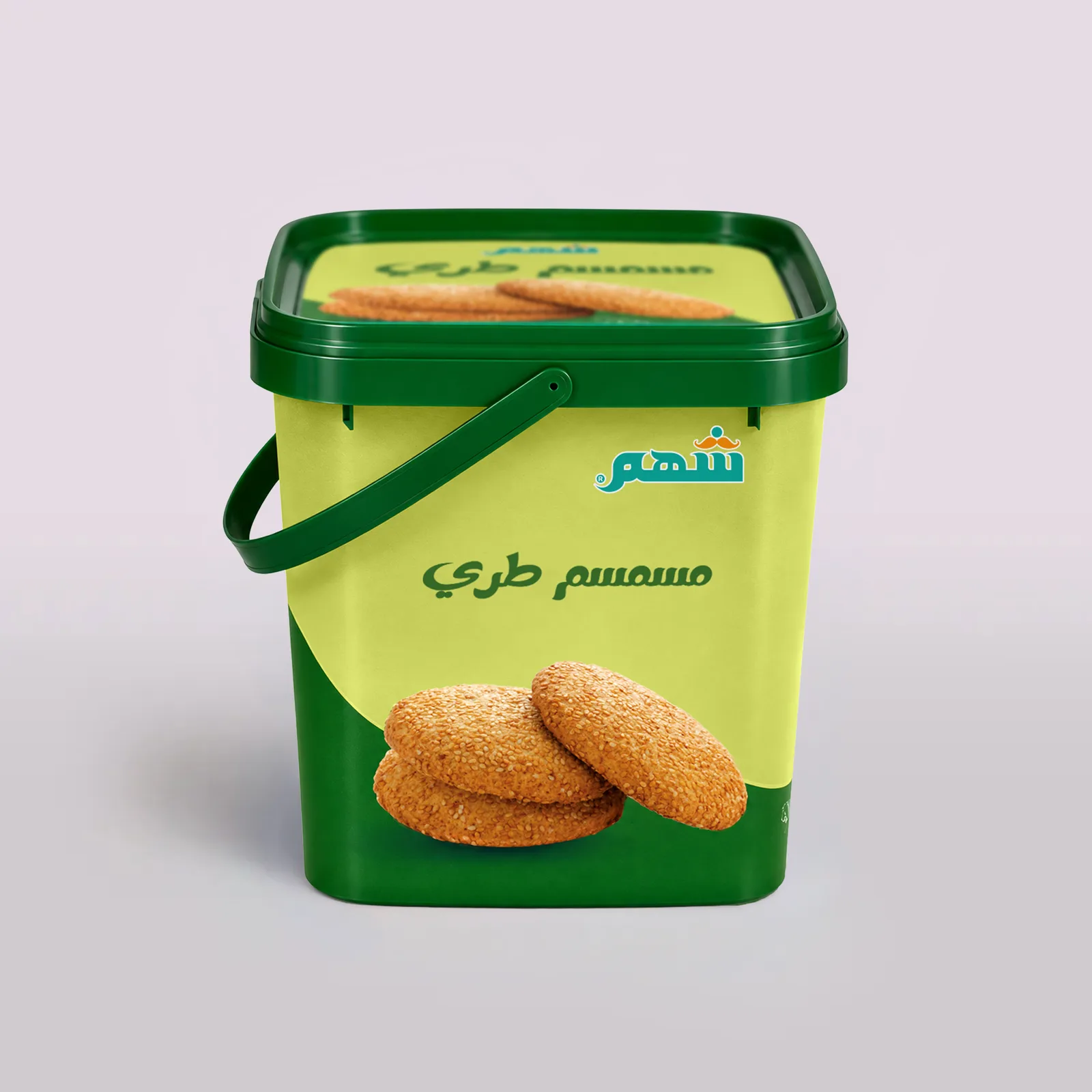 Soft cake sesame  large pail