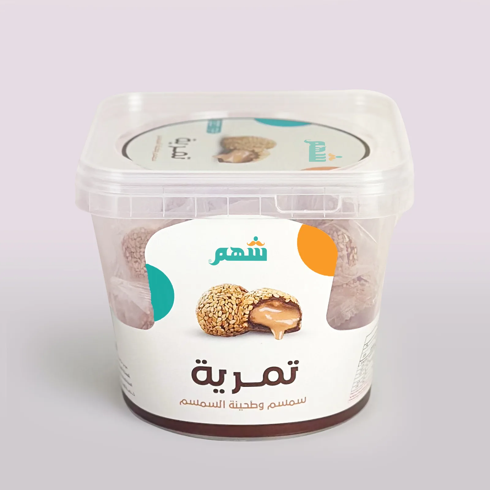 تمرية بالطحينة السائلة